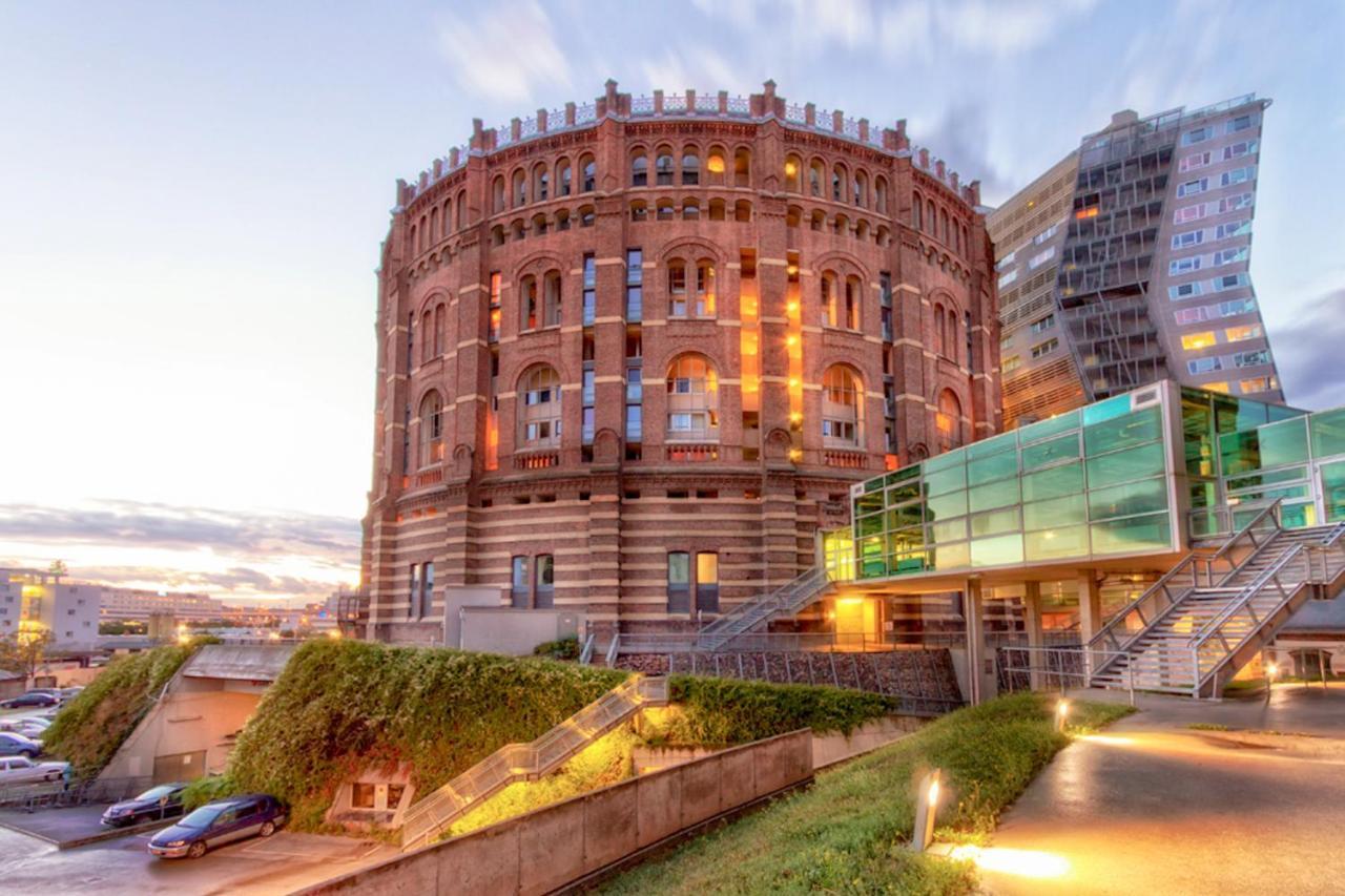 Unique Maisonette Apartment Gasometer 12Th Floor Wien Exterior foto